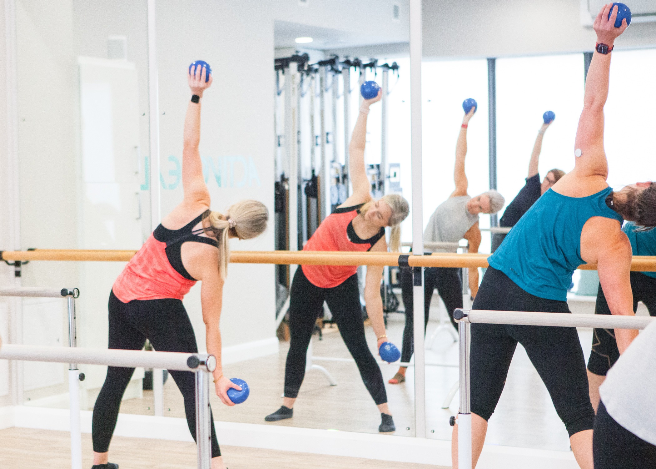 barre Pilates classes at active health