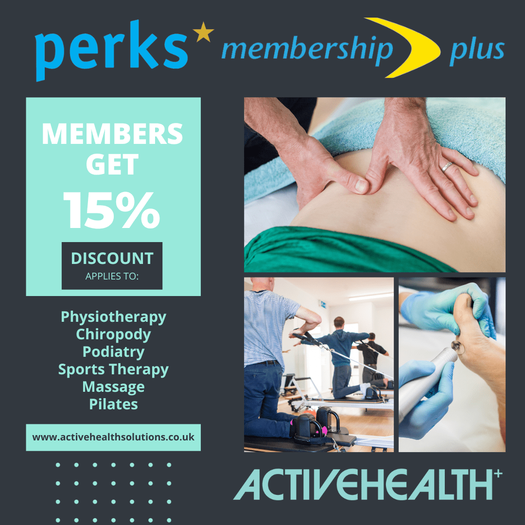 Active Health Holywood and Bangor - Perks and membership Plus discount